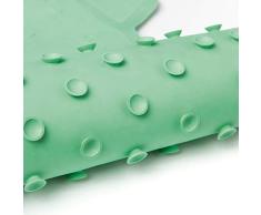 Rayen | Alfombra para BaÃ±o Infantil | Alfombrilla Ducha o BaÃ±era | MÃ¡xima Caucho Natural | Antideslizante | SujecciÃ³n con Ventosas de Alta Resistencia | 86x33 cm | Cocodrilo | Verde