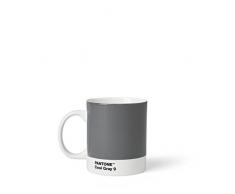 Pantone Taza de café, Porcelana, Cool Gray 9, 8.4 x 8.4 x 12.1 cm