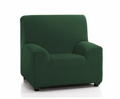 Martina Home Tunez - Funda elástica para sofá, Verde Botella, 1 Plaza (70-110 cm)