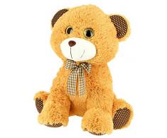 Bimar Peluche Oso Sentado 42 Cm Ojos De Cristal