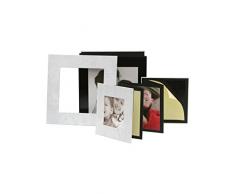 Deknudt álbum de – Caja de Fotos, cartón y Papel, Color Blanco, 10 x10 cm