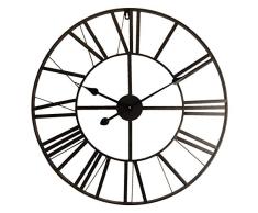 Clayre & Eef 5KL0140S - Reloj de Pared (60 x 4 cm, 1 Pila AA no incluida)
