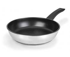 Lacor - 71826 - Crepera Milan Home Tricapa Antiadherente 26cm Inox