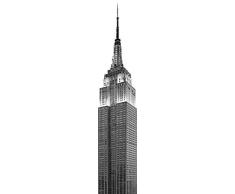 Komar Empire State Building - Papel Pintado para Pared (50 x 250 cm), Color Gris