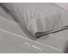 Pierre Cardin Juego de sábanas Arcadia 180 Color Gris, Algodón, Cama 180 cm