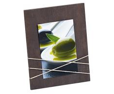 Walther Marco de Fotos, Madera, marrón, 17x1.6x21.5 cm