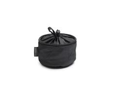 Brabantia - Bolsa para Pinzas - con Capacidad para 75 Pinzas - con Cordón de Cierre - se Fija al Tendedero, al Tendedero Giratorio o al Cinturón de Sus Pantalones - Matt Black- 16 x 16 x 16 cm