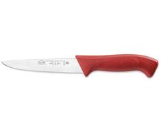 Sanelli LÃ­nea Skin Color Cuchillo Carnicero deshueso, Acero Inoxidable, Rojo