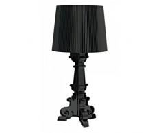 Kartell Bourgie Lámpara E14, Negro, 68 x 78 x 68 cm