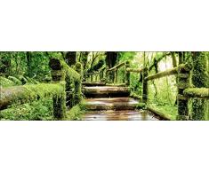 Pro-Art g1715s - Lienzo en impresiÃ³n giclÃ©e (90 x 30 cm) diseÃ±o de puente con musgo