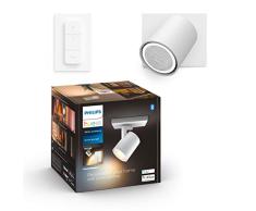 Philips Hue â Lámpara inteligente, Hue Runner, Foco LED Inteligente, Luz Blanca de Cálida a FrÃa, Compatible con Alexa y Google Home, Color Blanco