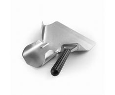 Lacor - 62678 - Pala para Patatas Fritas, Pala Cocina Profesional, Utensilios de Cocina, Acero Inxodiable, Mango ErgonÃ³mico y Antideslizante, Apta para Lavavajillas, 1 asa