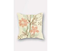 Lulu Home - Funda de Almohada, Multicolor, 45 x 45 cm