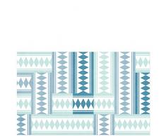 Laroom Alfombra, Vinylic Flooring PVC-Antislip, Turquesa