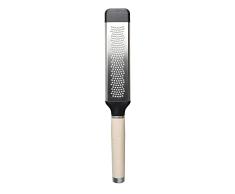 KitchenAid Rallador de Queso Fino de Doble DirecciÃ³n de Acero Inoxidable, Beige