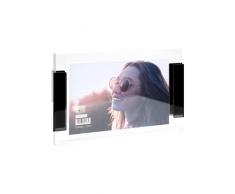 Deknudt Frames S58SE2_10,0x10,0 - Marco de Fotos (Resina, 10 x 10 cm), Transparente