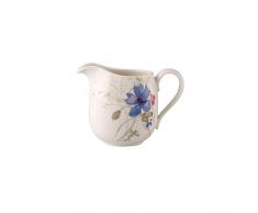Villeroy & Boch Mariefleur Gris Basic Jarrita de Leche, 300 ML, Porcelana Premium, Blanco/Colorido