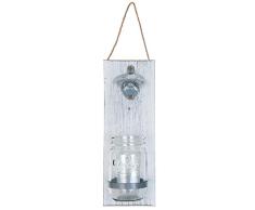 Clayre & Eef 63367 - Abrebotellas (Cristal, 11 x 7 x 32 cm)