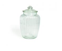 Excelsa Chic Tarro de Cristal, 15x15x24.5 cm