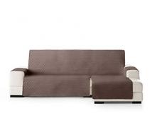 Eysa Oslo Funda, Poliéster, Marrón/Visón, Chaise Longue 240cm. Válido para sofá Desde 250 a 300cm.