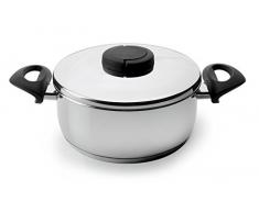 Lacor - 85026 - Cacerola Con Tapa Estudio 26 Inox