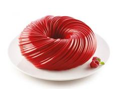 Silikomart 191229 Molde de Silicona con Forma Redonda INTRECCIO