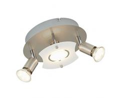 Briloner Leuchten â Lámpara de techo, lámpara LED, Lámpara de techo, LED foco, focos, Salón Lámpara de techo Salón, Foco, Techo, Spot techo, iluminación de techo