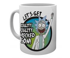 GB Eye, Rick y Morty, Wrecked, Taza