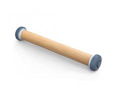Joseph Joseph PrecisionPin Rodillo de Madera, Rodillo de Amasar con Anillos Ajustables de Precision, Diferentes Grosores, para Todas Masas, Pizza, Galletas, Estable y Duradero, Pastel