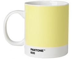Pantone Taza de café, Porcelana, Light Yellow 600, 8.4 x 8.4 x 12.1 cm