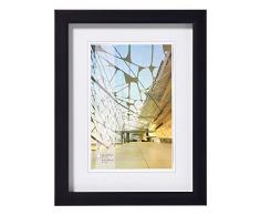 Walther Construction Designrahmen 015X020 cm Schwarz Marco de Fotos, Negro, 15 x 20 cm