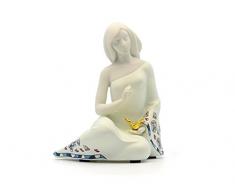 Nadal Figura Decorativa sensibilidad, Resina, Multicolor, 11.00x7.00x9.50 cm
