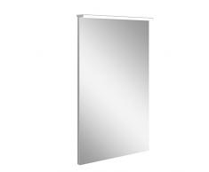 Baikal Espejo de BaÃ±o, Varias Formas y Medidas Disponibles. OpciÃ³n con y Sin LED. Estilos Que se adaptan al baÃ±o o Cualquier Estancia del hogar. 50 x 75 cm Espejo con Cornisa LED, 280034975