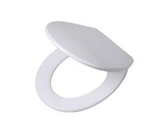 Tiger Boston Asiento de Inodoro, Duroplast, Blanco, 37x45x5,5 cm