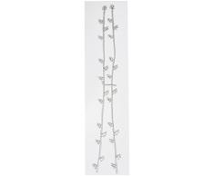 Rayher Cenefas de cera para decoraciÃ³n de velas, con hojas, color plateado, 2 ud, 3109822
