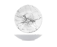 H&H 3239802 Carrara - Plato hondo decorado (21,5 cm)