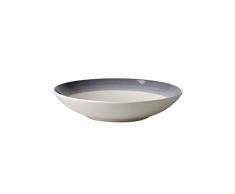 Villeroy & Boch Colourful Life Cosy Grey Cuenco, 24 cm, Porcelana Premium, Blanco/Gris