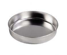 Xavax 111502 Alrededor Acero Inoxidable Plata 1pieza(s) - Plato (Alrededor, Acero Inoxidable, Plata, 360 mm, 60 mm, 1 Pieza(s))