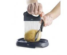 Lacor 68180 Cortador de Patatas HASSELBACK, Acero Inoxidable 18/10, 18x10 cm, PlÃ¡stico