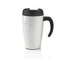 XD Design XDP432003 Urban - Taza antigoteo, Color Blanco