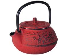 Lacor Tetera, Hierro Fundido, Rojo, 0.25 l