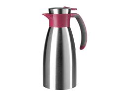 Emsa 512576 Soft Grip Jarra isotÃ©rmica, polipropileno y acero inoxidable, 1 L, color frambuesa