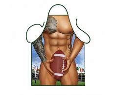 Iconic Delantales Rugby Hombre Delantal, Poliéster,, 79 x 56 x 0,1 cm