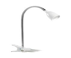 F-Bright Led Flexo led con Pinza de SujeciÃ³n, 3W, 6500 K, 100Âº, 3 W, Blanco