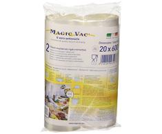 Magic Vac ACO1066 Rectangular Transparente Recipiente de almacenar Comida - Recipiente para Alimentos (200 mm, 6000 mm)