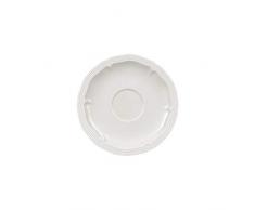 Villeroy & Boch Manoir Plato para taza de expreso, 13 cm, Porcelana Premium, Blanco