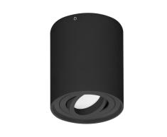Adviti CAROLIN DLR GU10 Lampara Techo Downlight max 35W IP20 Ronda (Negro)
