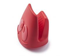 Zeal Mini Guante manopla, Silicona, Rojo, 12,5 x 11 x 9 cm