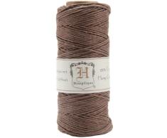 Hemptique hs20co Dark Brown - Cordel para jardinerÃ­a, Color marrÃ³n