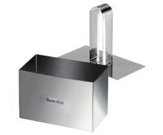 Guardini, Accesorios, Cortador Rectangular con Ãmbolo de 9x5cm. Material: Acero Inoxidable, Color Plateado